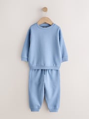 Blue Sweat Top & Joggers Set 6 Piece (3mths-7yrs) - Image 5 of 8