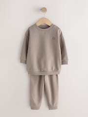 Neutral Price Starter Sweat Top & Joggers Set 6 Peice (3mths-7yrs) - Image 10 of 12