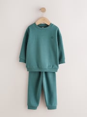 Green/Blue Price Starter Sweat Top & Joggers Set 6 Peice (3mths-7yrs) - Image 7 of 13