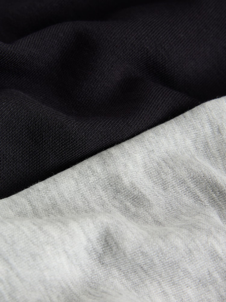 Grå - Semi-enkelt Rundhalset Jogger Set 4 Piece (3mnd.–7år) - Bilde 10 av 10