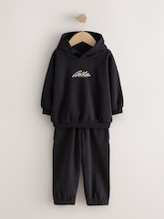 Green/Black Hoody Sweat Top and Jogger Set 4  Peice (3mths-7yrs) - Image 10 of 12
