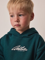 Green/Black Hoody Sweat Top and Jogger Set 4  Peice (3mths-7yrs) - Image 4 of 12