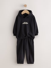 Green/Black Hoody Sweat Top and Jogger Set 4  Peice (3mths-7yrs) - Image 8 of 12