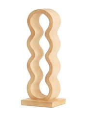 Light & Living Wood Natual Edolo Wine Rack - Image 2 of 5