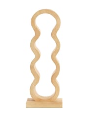 Light & Living Wood Natual Edolo Wine Rack - Image 3 of 5