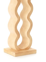 Light & Living Wood Natual Edolo Wine Rack - Image 5 of 5