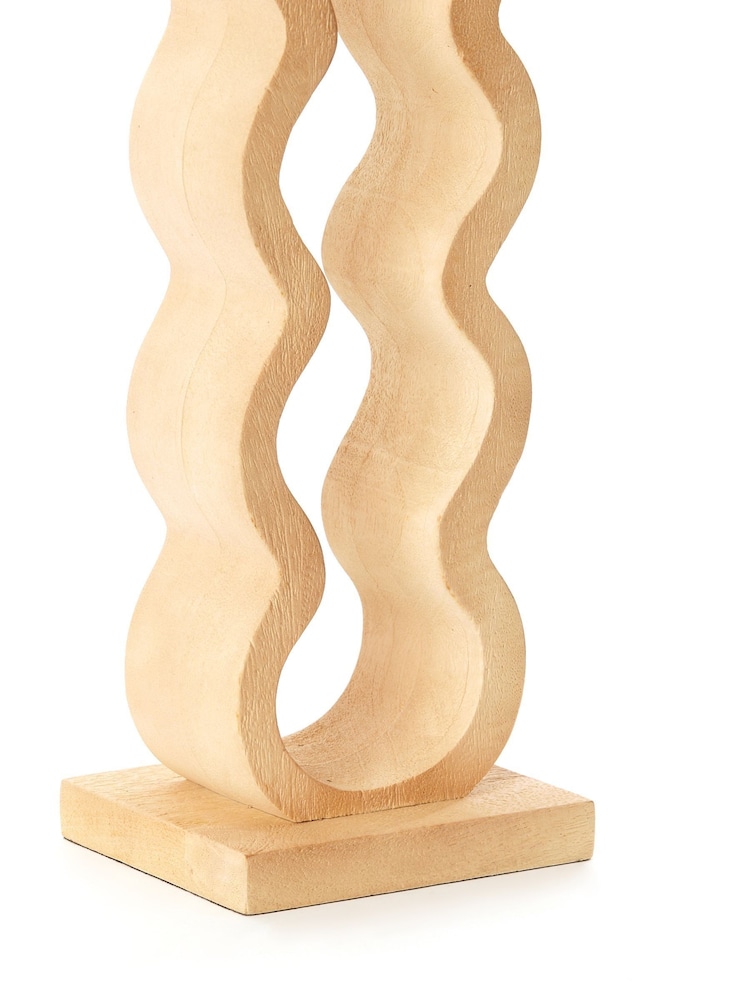 Light & Living Wood Natual Edolo Wine Rack - Image 5 of 5 Light & Living Wood Natual Edolo Wine Rack - Image 5 of 5