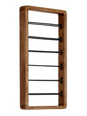Light & Living Brown Black Sorrento Wine Rack - Image 2 of 5