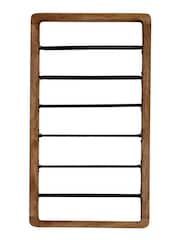 Light & Living Brown Black Sorrento Wine Rack - Image 3 of 5