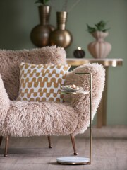 Light & Living White Leda Side Table - Image 1 of 5