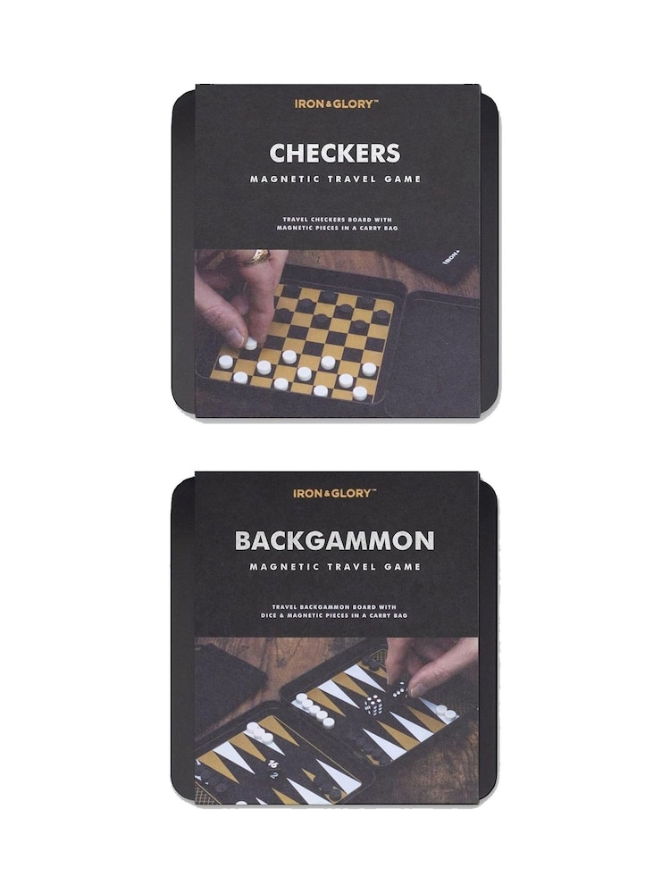 Suck UK Game On Backgammon & Game On Checkers - Image 1 of 5 Suck UK Game On Backgammon & Game On Checkers - Image 1 of 5