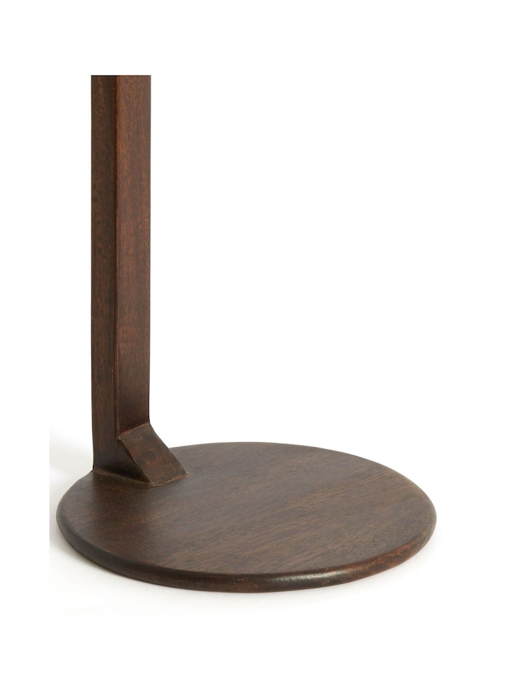 Light & Living Chocolate Brown Delmino Side Table Lamp - Image 6 of 6
