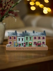 Multi Light Up Winter House Wooden Ornament - Image 2 of 4