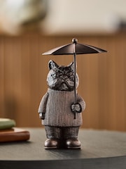 Bronze Grumpy Cat Ornament - Image 1 of 3