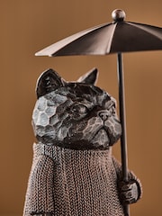 Bronze Grumpy Cat Ornament - Image 2 of 3