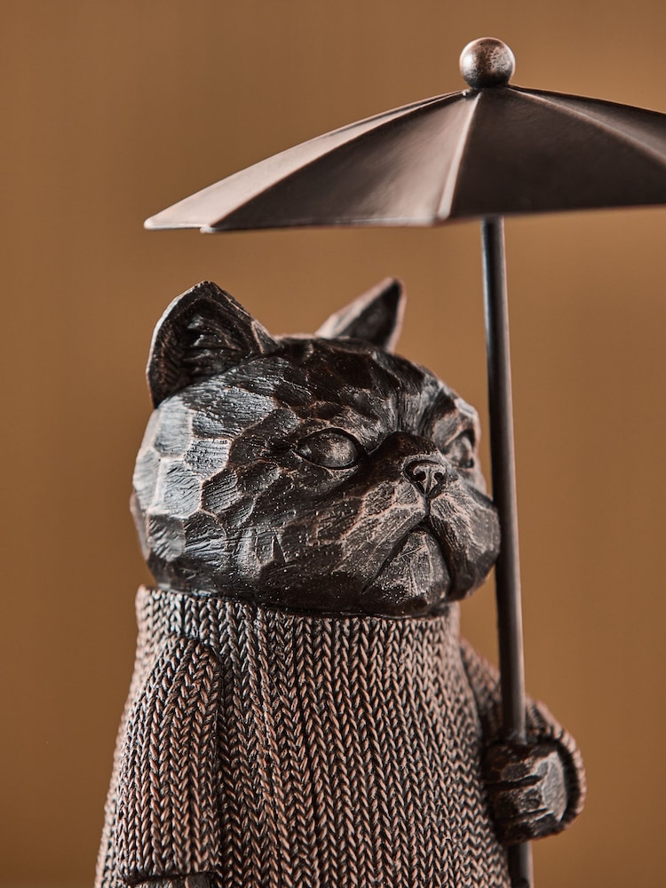 Bronze Grumpy Cat Ornament - Image 2 of 3