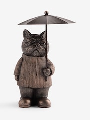 Bronze Grumpy Cat Ornament - Image 3 of 3