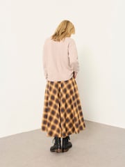 FatFace Barley Natural Knitted Crew Neck Jumper - Image 2 of 5