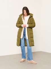 FatFace Bronwyn Ivory Edge to Edge Longline Cardigan - Image 5 of 6