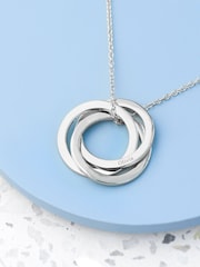 Treat Republic Personalised Russian Ring Necklace - Image 1 of 5