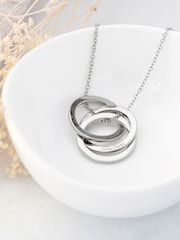 Treat Republic Personalised Russian Ring Necklace - Image 4 of 5