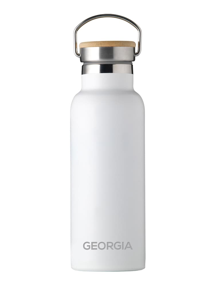 Treat Republic Personalised Bamboo Lid Insulated 17oz Drinks Bottle - Image 1 of 1