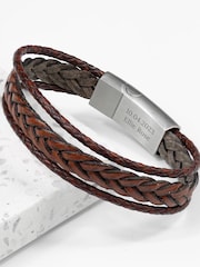 Treat Republic Personalised Mens Rune Woven Bracelet - Image 3 of 7