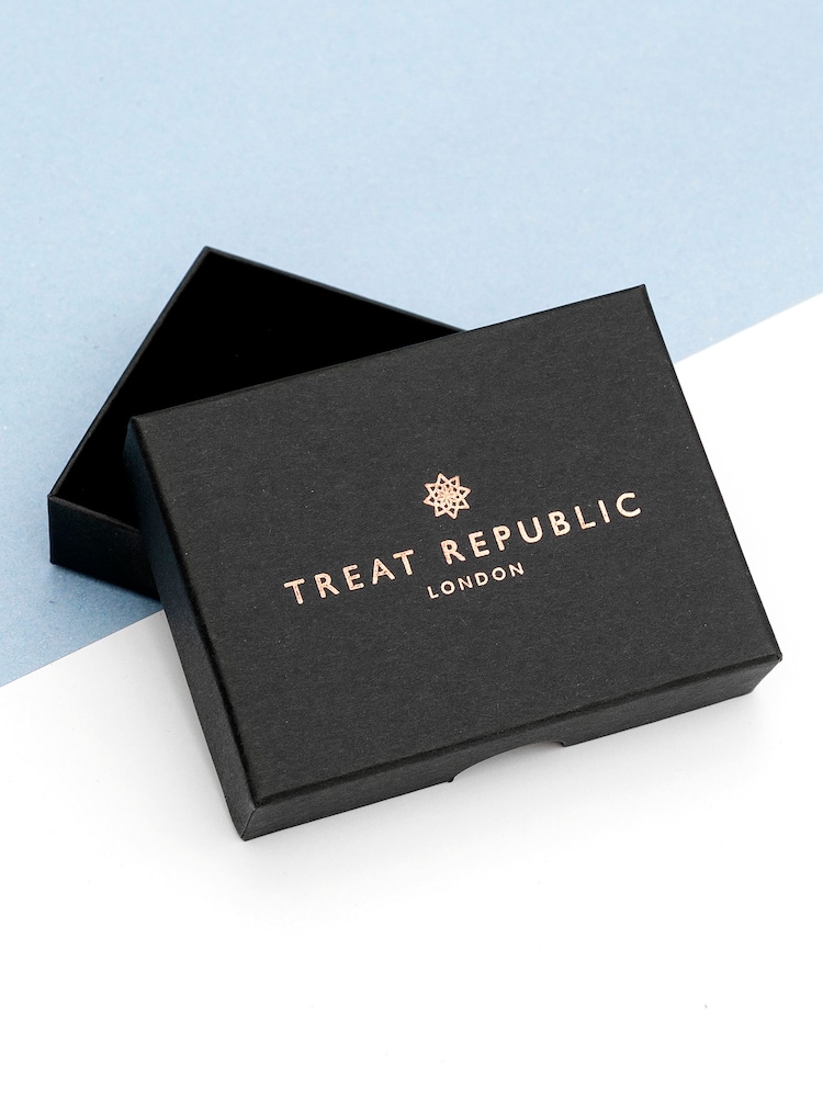 Treat Republic Personalised Matte Star and Drop Necklace - Image 4 of 4