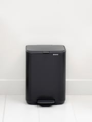Brabantia Matt Black Bo Pedal Bin 4L - Image 1 of 6
