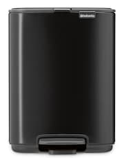 Brabantia Matt Black Bo Pedal Bin 4L - Image 4 of 6