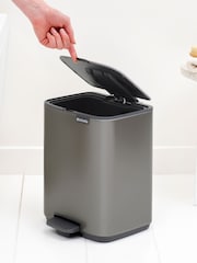 Brabantia Platinum Bo Pedal Bin 7L - Image 2 of 6