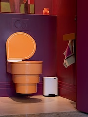 Brabantia White Bo Pedal Bin 4L - Image 1 of 6