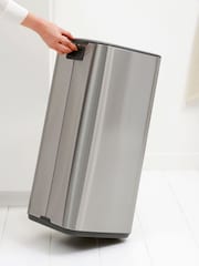 Brabantia Matt Steel Fingerprint Proof Bo Pedal Bin 30L - Image 3 of 6