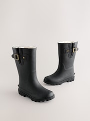 Negro - Botas de agua con hebilla - Imagen 1 de 5
