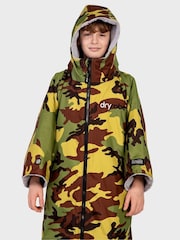 Dryrobe Grey Kids Advance Short Sleeve Robe - Image 2 of 6