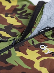 Dryrobe Grey Kids Advance Short Sleeve Robe - Image 6 of 6