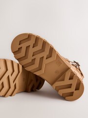 Tan Brown Standard Fit (F) Buckle Wellies - Image 5 of 5
