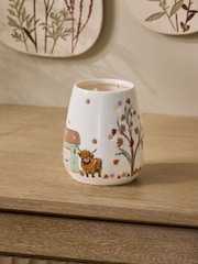 Multi House Scene Ceramic Tea Light Holder - Image 1 of 4