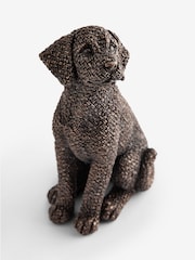 Bronze Labrador Woven Texture Ornament - Image 6 of 6