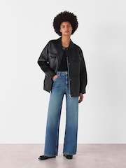 Whistles Straight Full Length 100% Cotton Jeans - Imagen 3 de 5