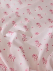 Cath Kidston Pink Spitalfields Floral 100% Cotton Deep Fitted Sheet - Image 2 of 2