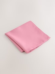 Pink Tie Pocket Square and Brooch Set - Image 4 of 4