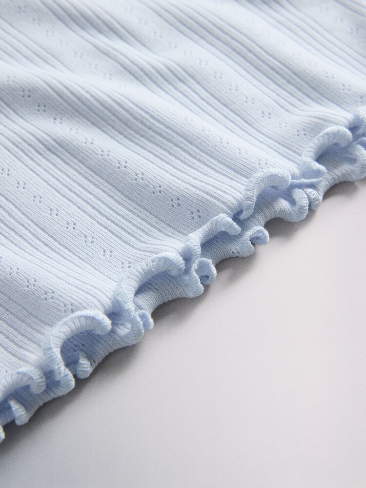 The Set Short Sleeve Pointelle Jersey Pyjamas 3 Pack - Imaginea 9 din 9