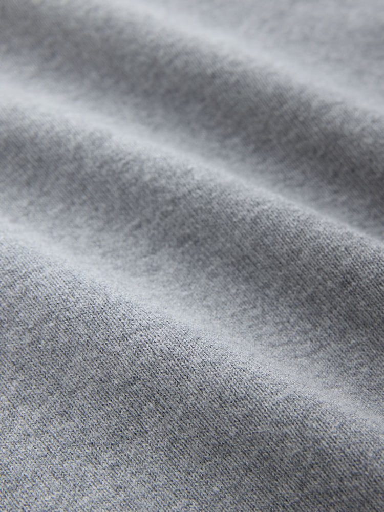 Light Grey Knitted V-Neck School Jumper (3-16yrs) - Image 4 of 4