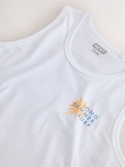 Blanco - Lightweight Graphic Vest - Imagen 7 de 9