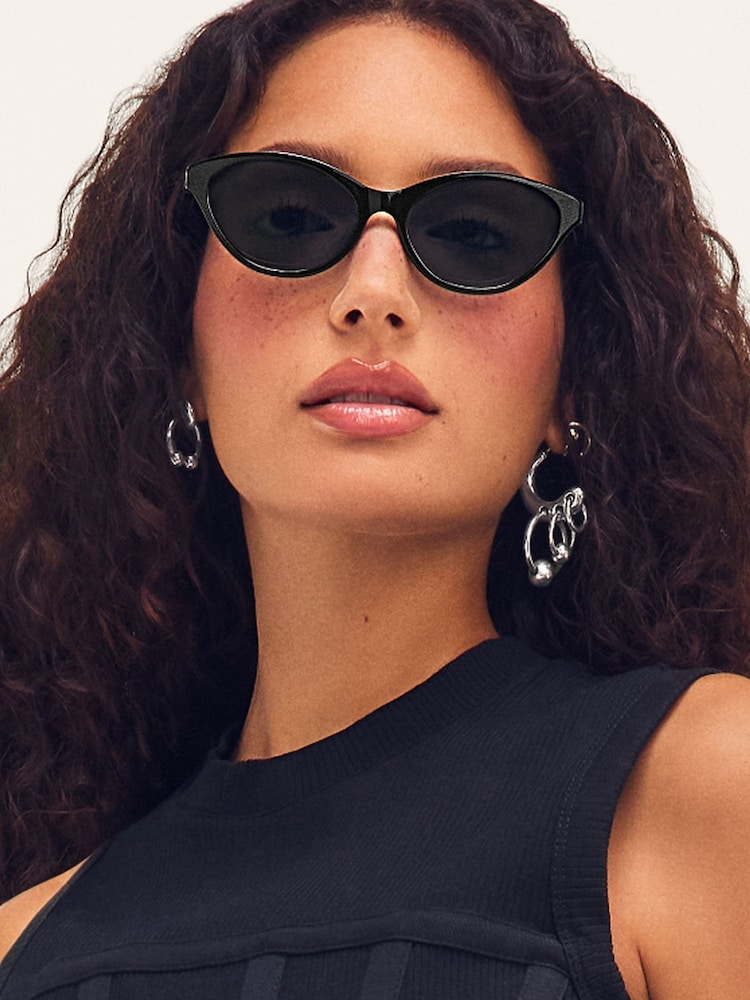 Черный - Солнцезащитные очки Quay Talk Good - Изображение 2 5