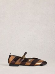 White Stuff Jazz Mary Jane Ballerina Shoes - Imagen 1 de 4