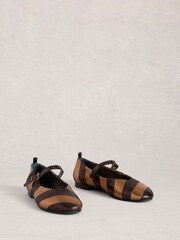 White Stuff Jazz Mary Jane Ballerina Shoes - Imagen 2 de 4