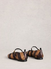 White Stuff Jazz Mary Jane Ballerina Sko - Bilde 3 av 4