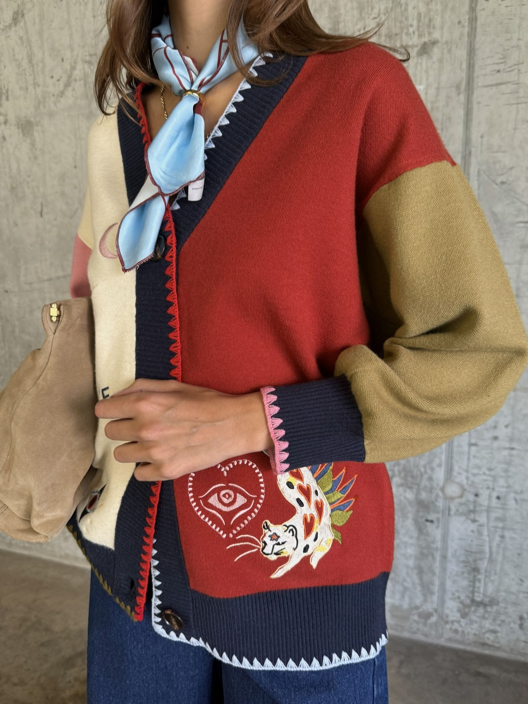 Buy Never Fully Dressed Cream Mystical Martha Cardigan from the